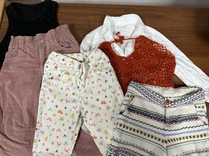 Сет брендовых вещей для девочки на рост 110-116