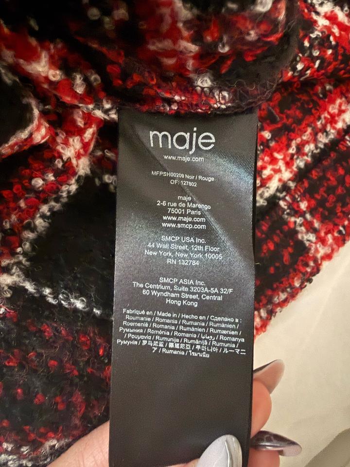 Твидовые шорты Maje
