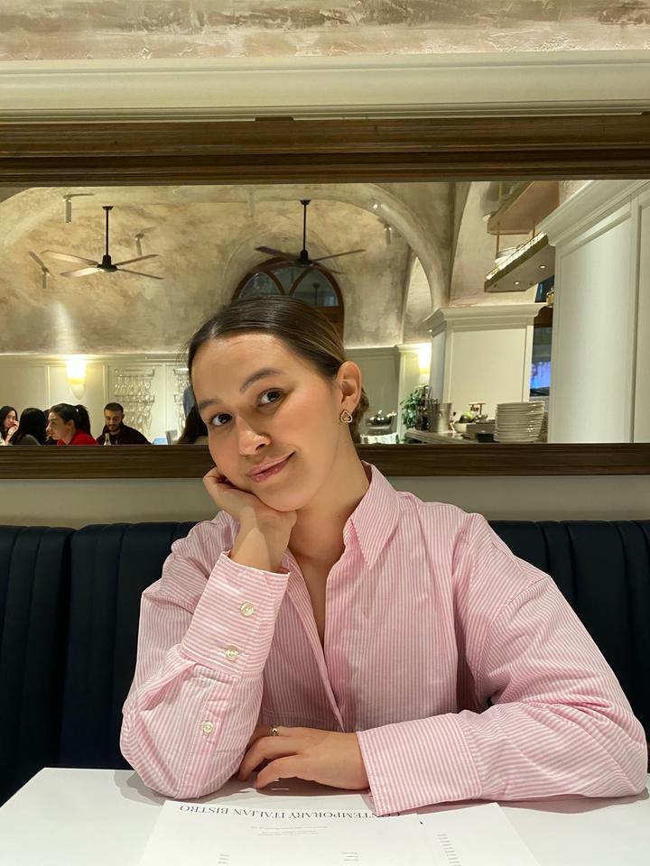 Рубашка розовая Zara