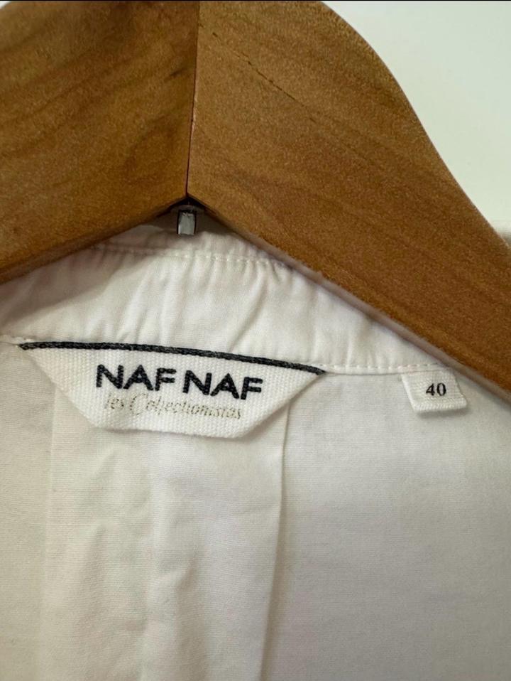 Белая рубашка naf naf