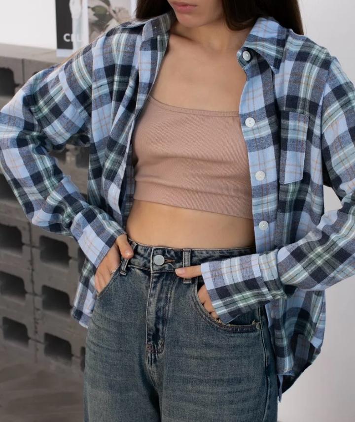 Клеточная рубашка