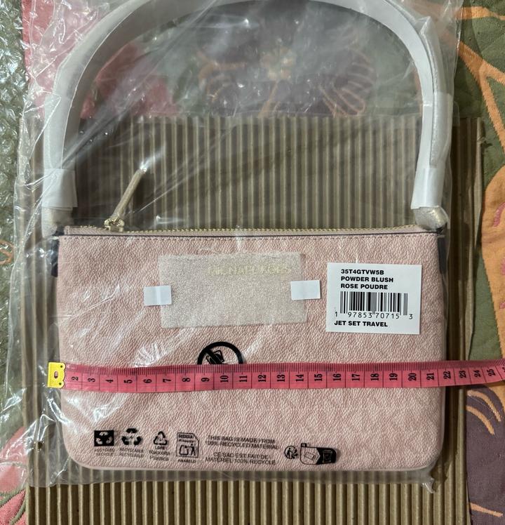 Сумка клатч Michael Kors, светло розовая..