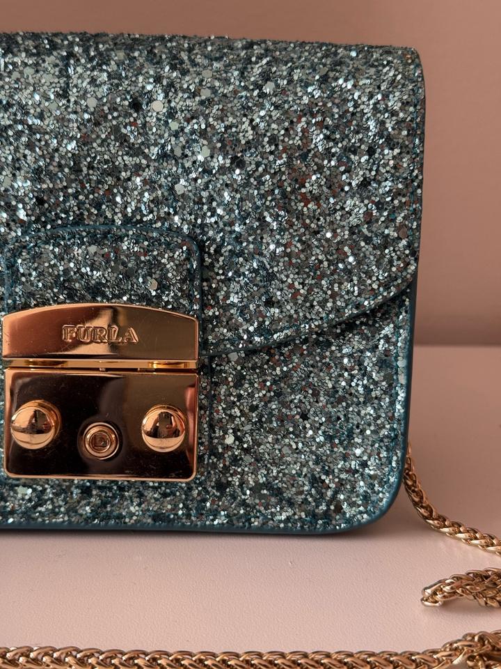 Furla Glitter Metropolis Cross Body Bag