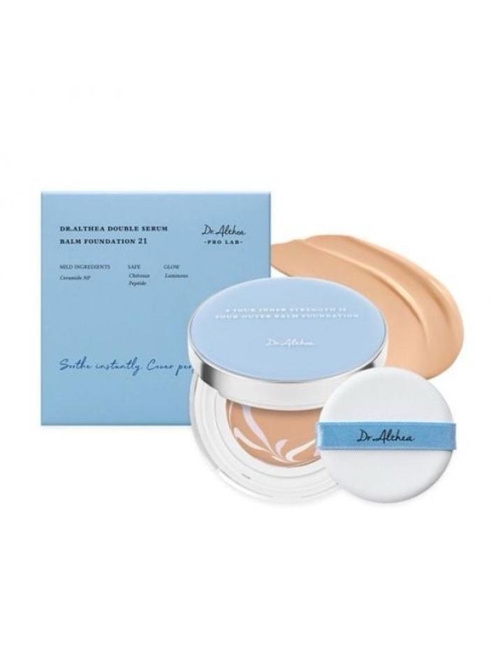 Тональный кушон Dr.Althea Double Serum Balm Foundation в оттенке 21 и 23.