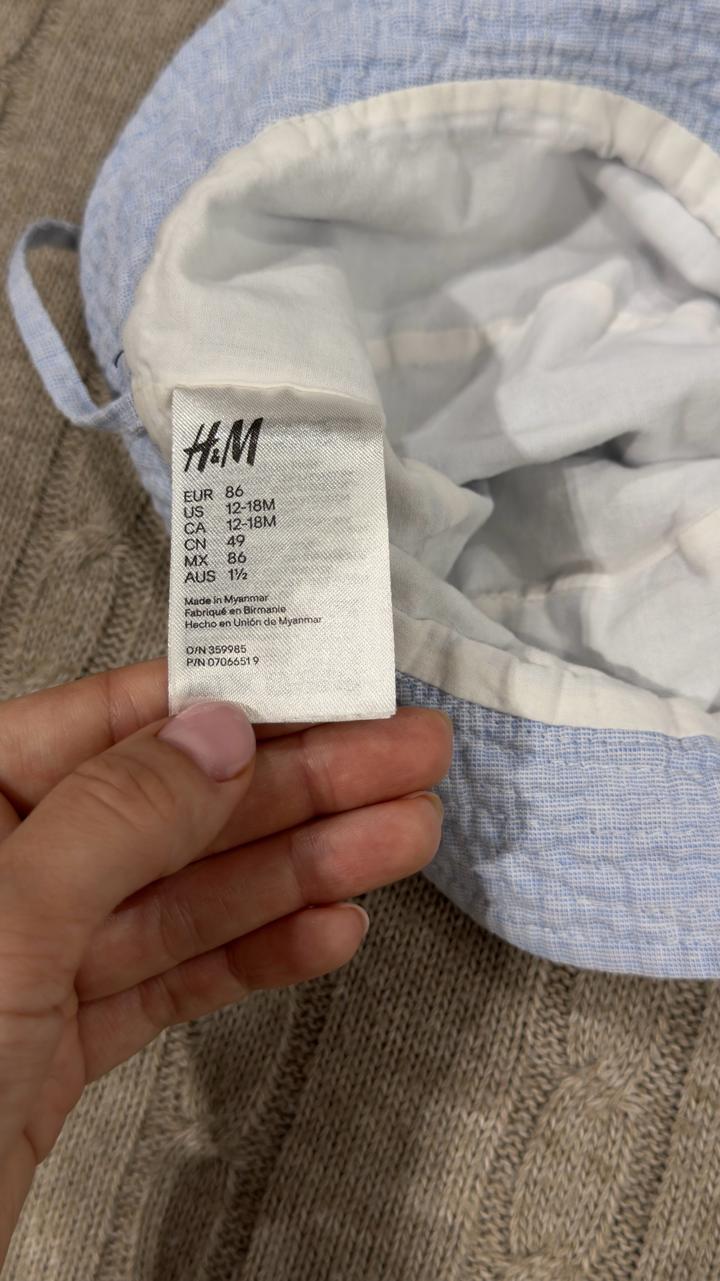 Льняная панама H&M