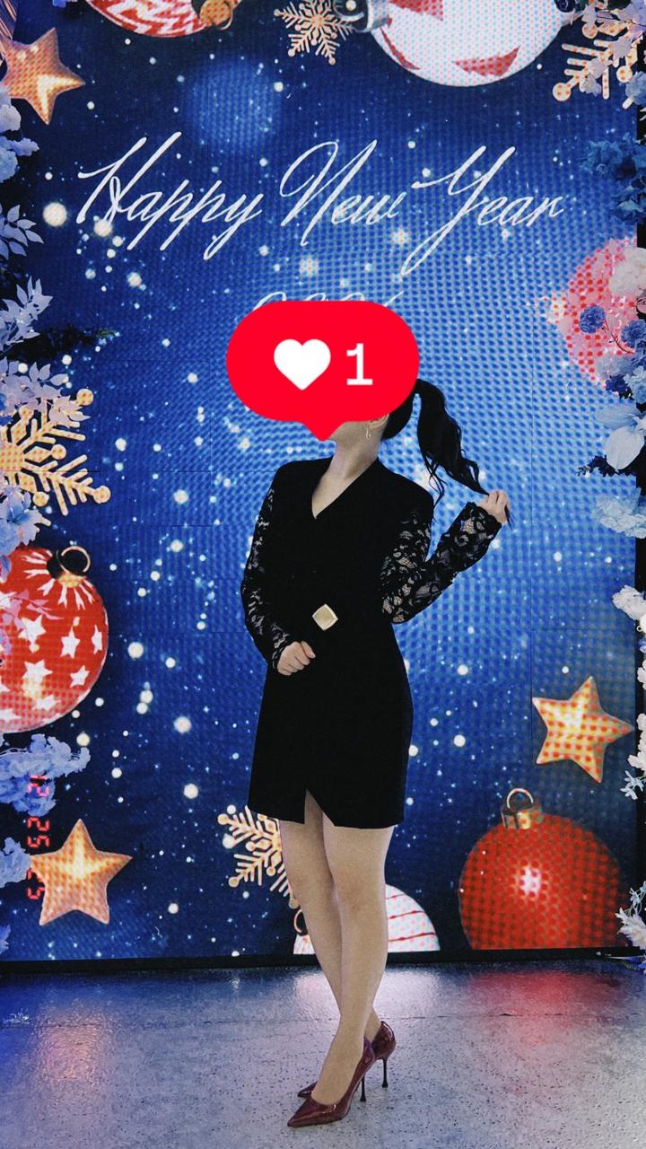 Черное платье