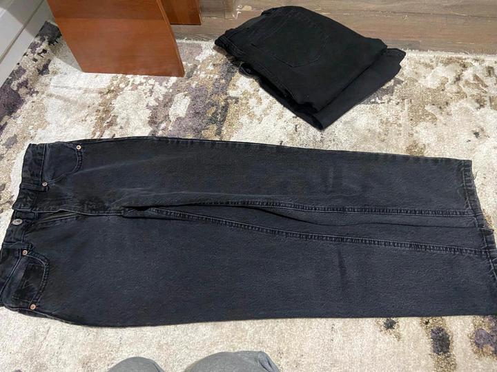 Черные джинсы Mom's Fit FB Sister