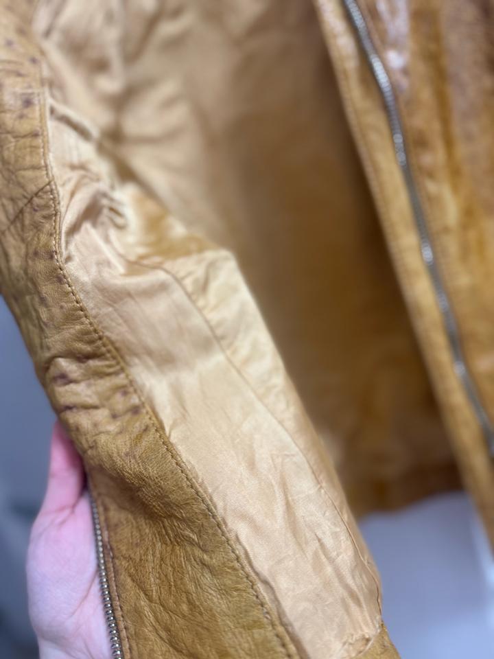 Эксклюзивная кожаная куртка из Дубая — натуральная кожа