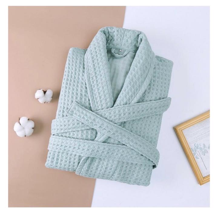 Халат вафельный женский