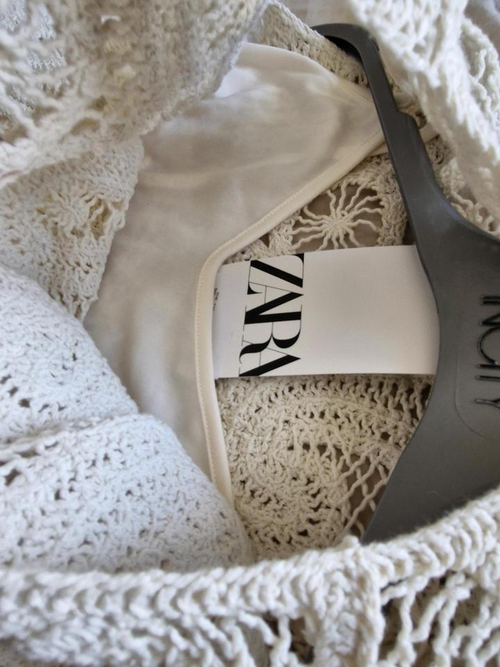 Белое платье Zara