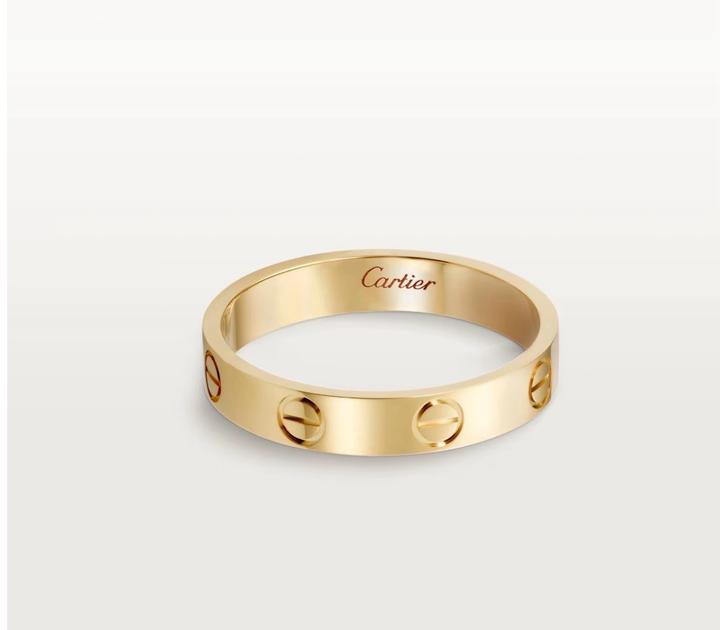 Кольцо Cartier love 3,6мм ширина