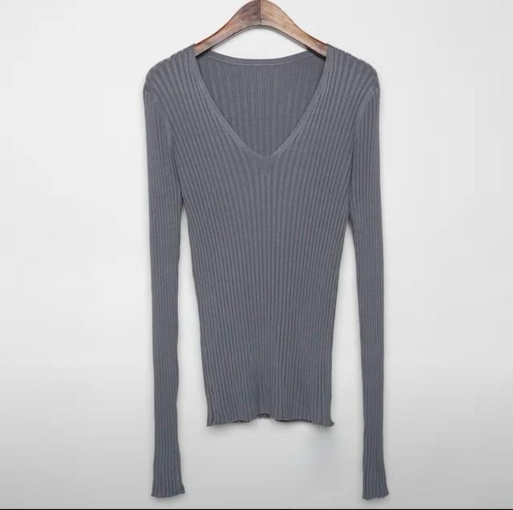 Пуловер трикотажный