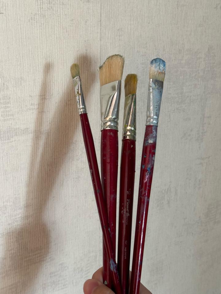 кисти для акрила и масла
