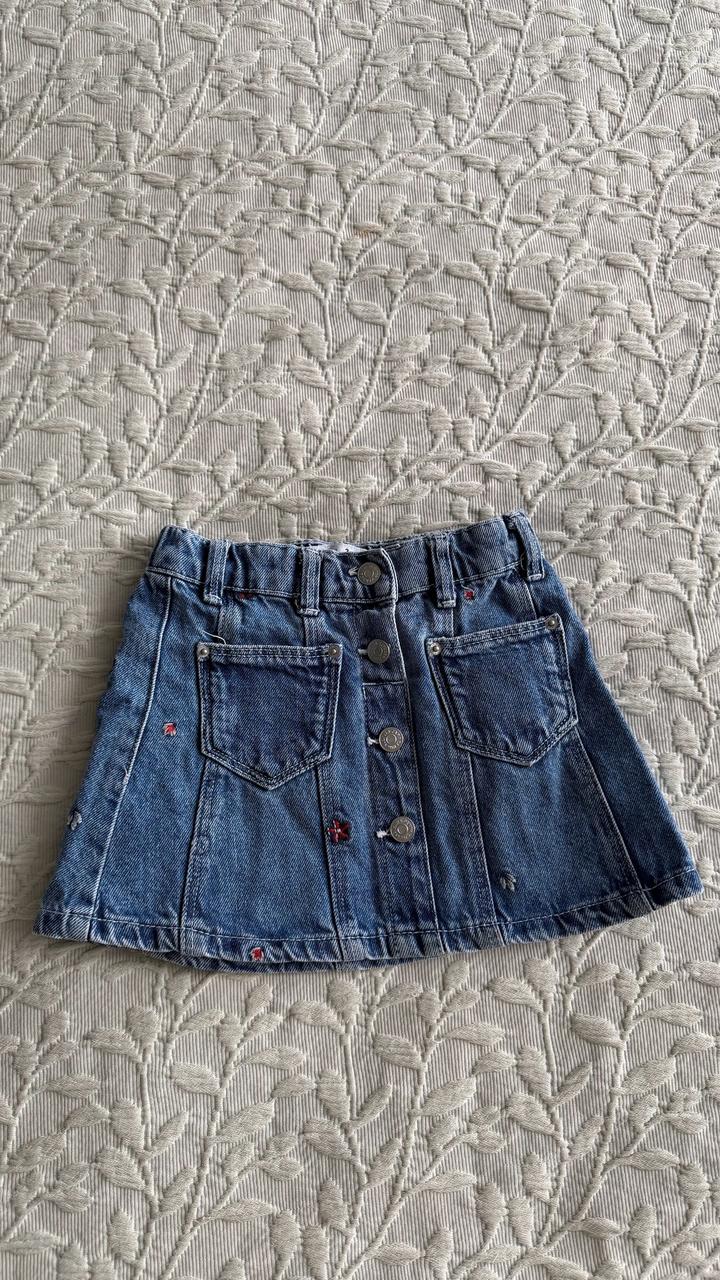 Джинсовая юбка Zara