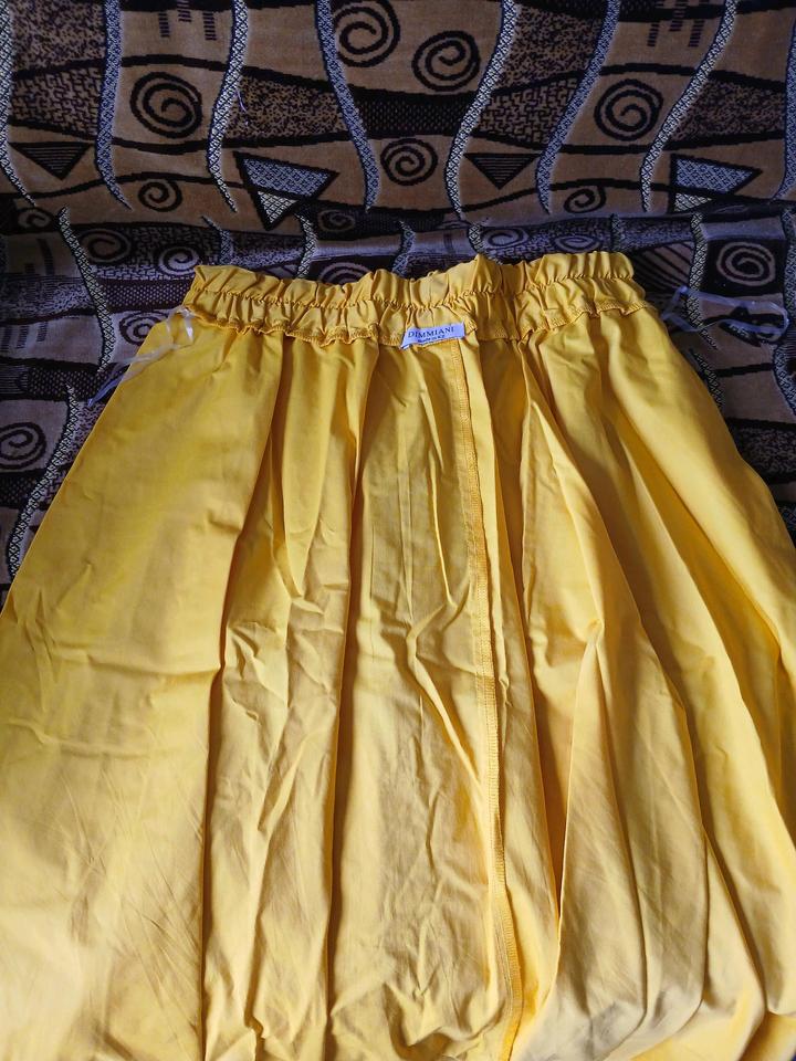 Желтая юбка Dimmiani