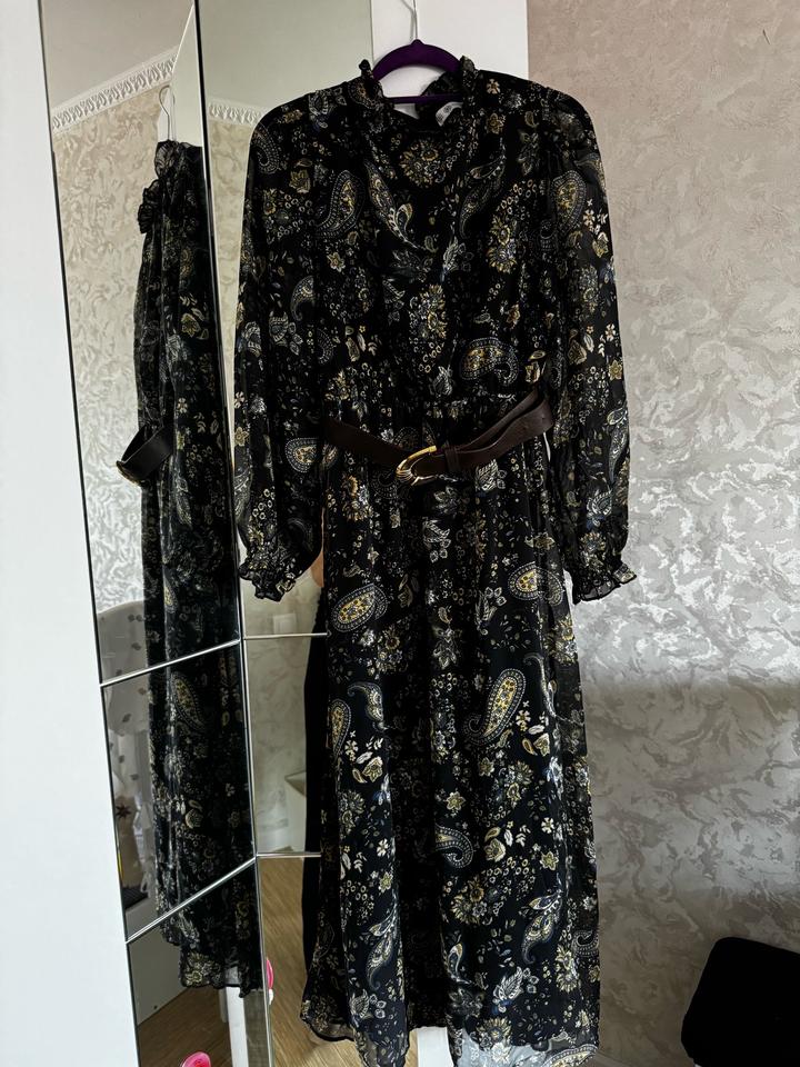 Шифоновое платье