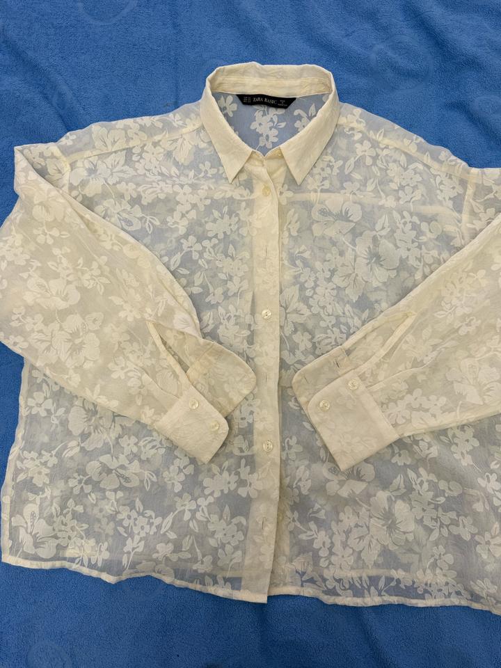 Ажурная блуза Zara