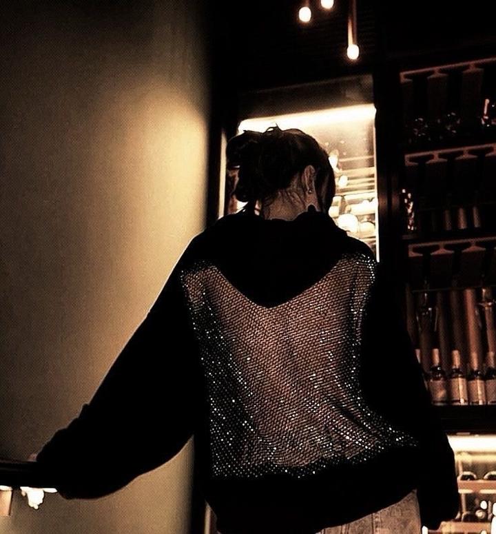 Худи/толстовка открытое плечо