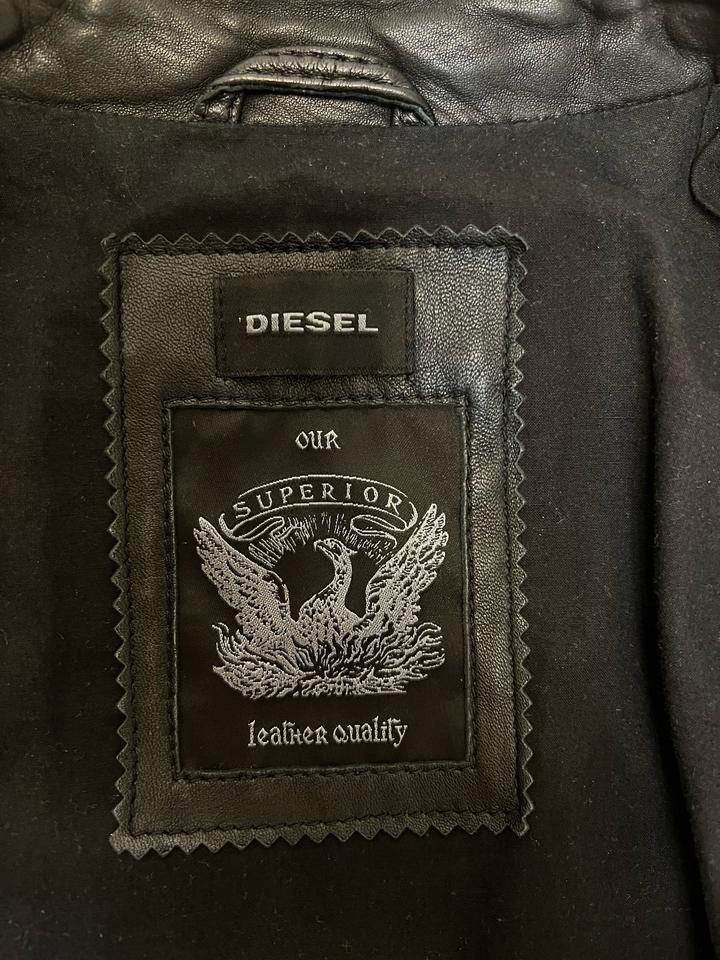 Кожаная куртка Diesel