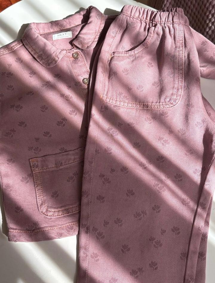 Джинсовый костюм Next.