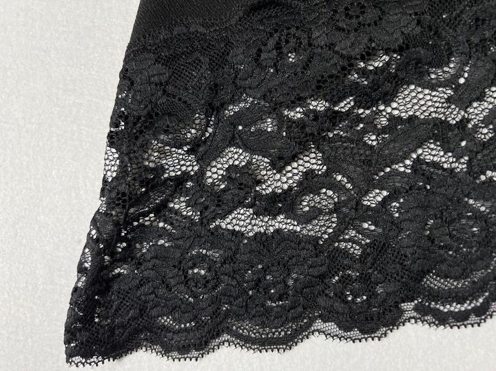 Юбка Англия р S/M 44-46 черная миди асимметричная карандаш с кружевом футляр