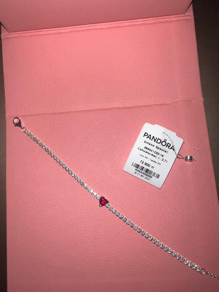 Браслет теннисный Pandora