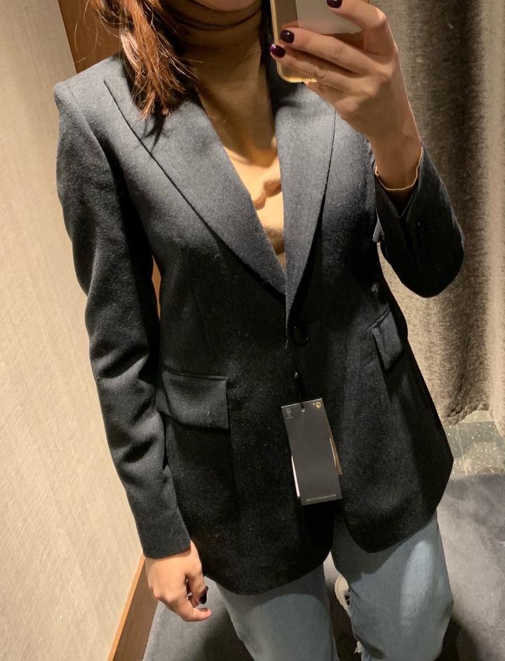 Пиджак Massimo Dutti 100% шерсть