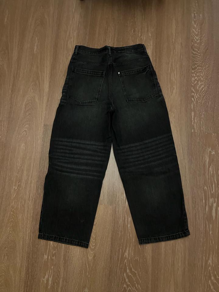 черные baggy джинсы H&M