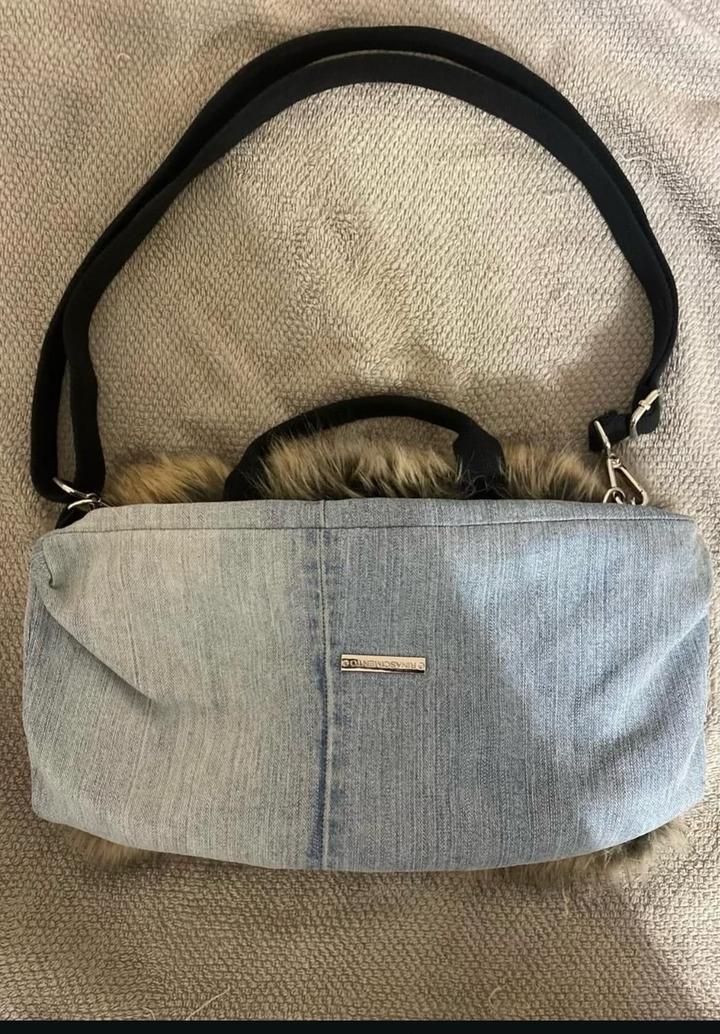 Fur bag меховая сумка Rinascimento