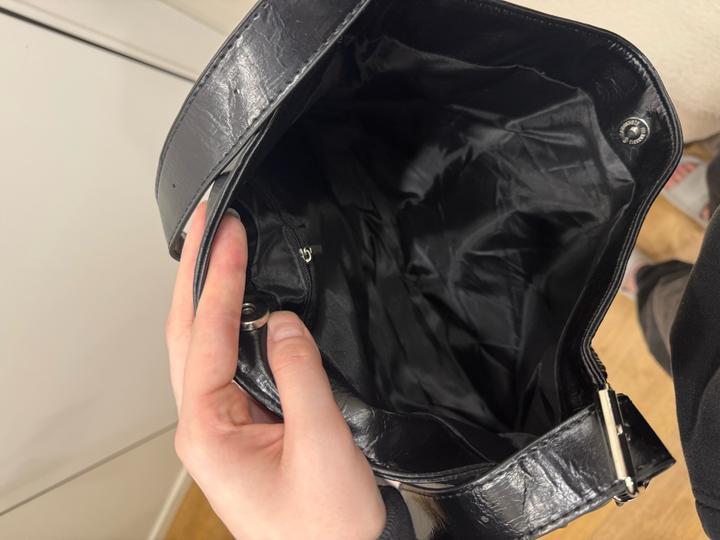 Сумка черная эко-кожа