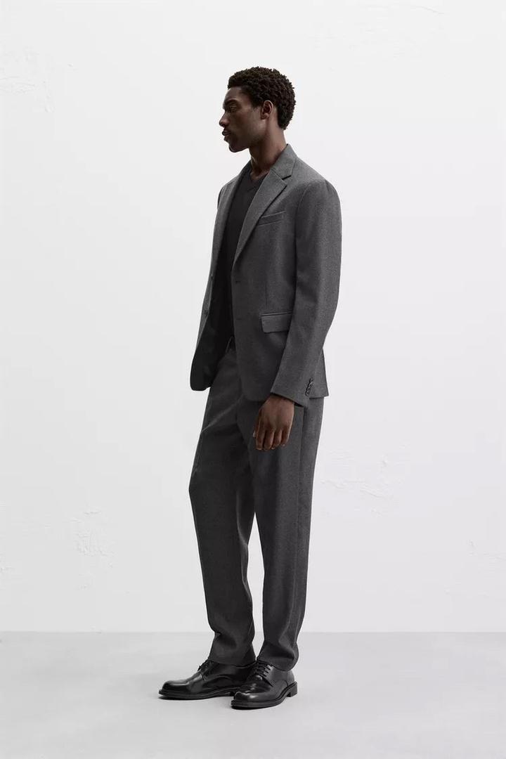 Новый шерстяной пиджак Zara (XL)