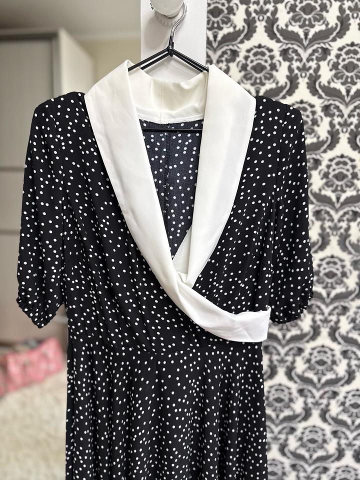 Платье в горошек