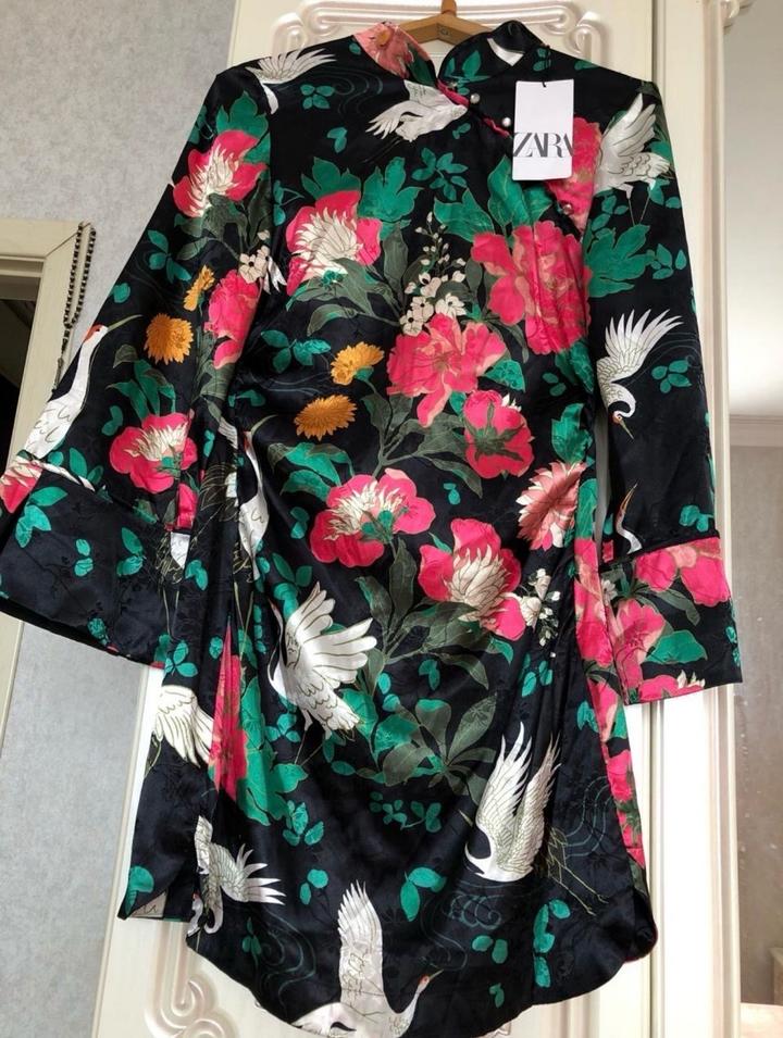Платье от Zara в японском стиле