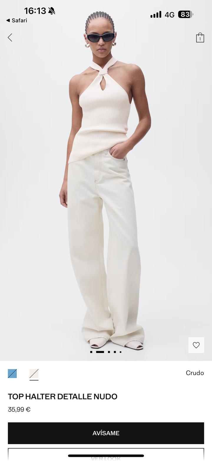 Топ халтер MANGO