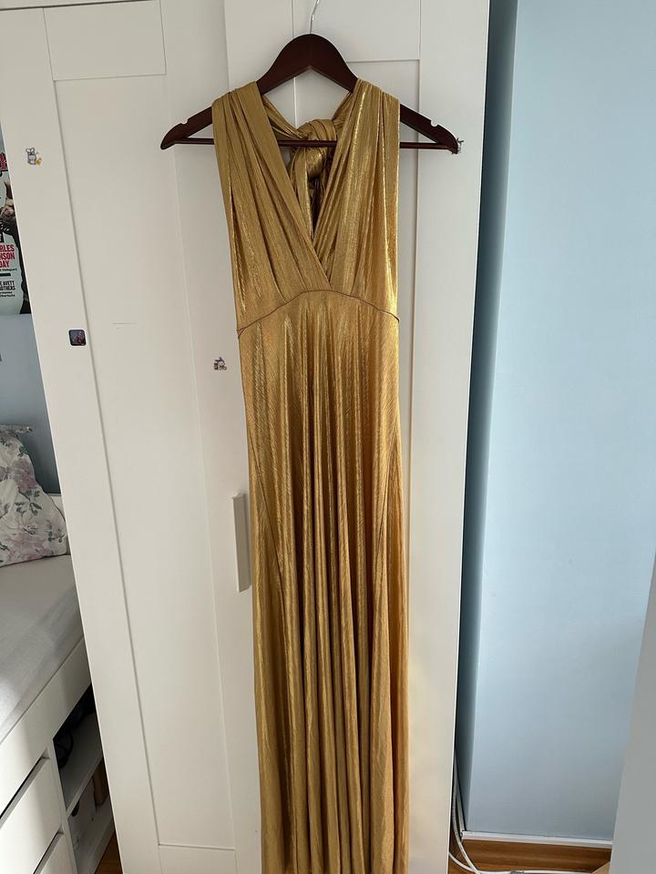 Золотое платье-трансформер в пол. Хотите быть королевой👑
