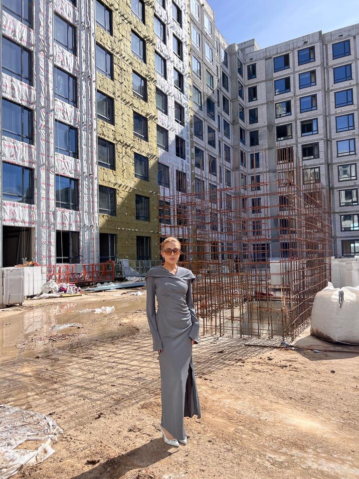 Красивое платье в стиле casual