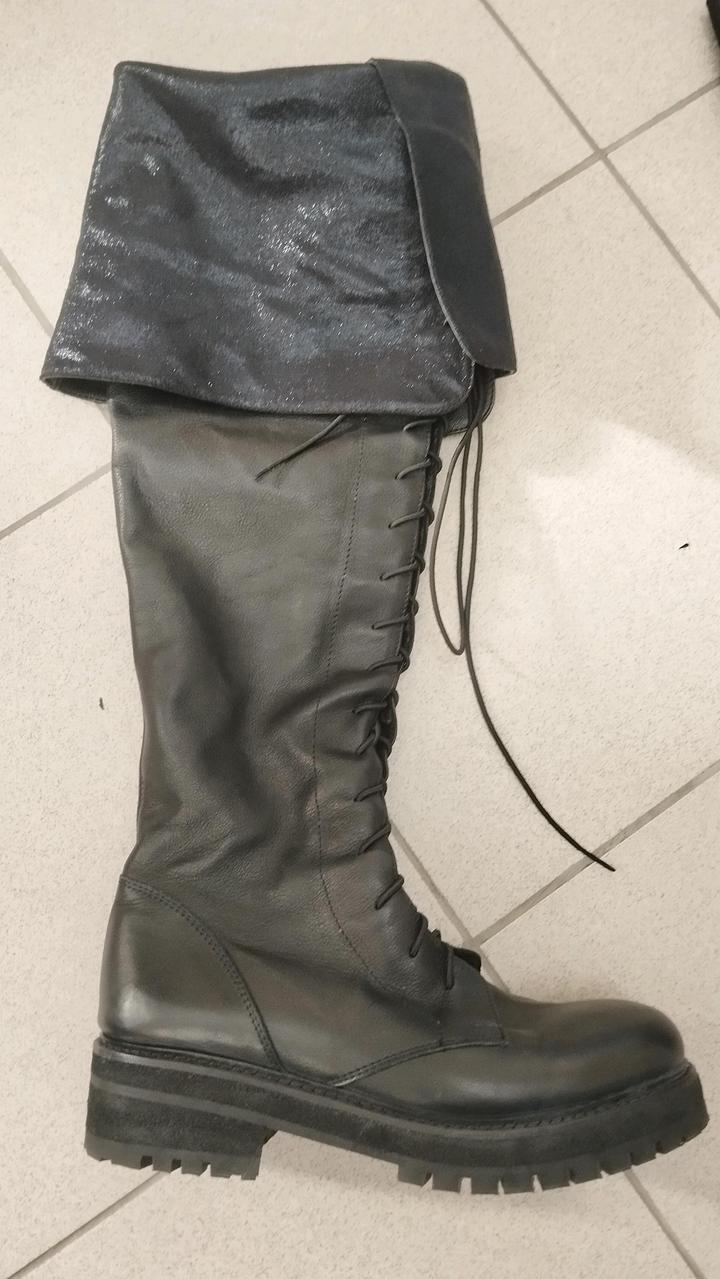 Ботфорты натуральная кожа. Разме р 39/40