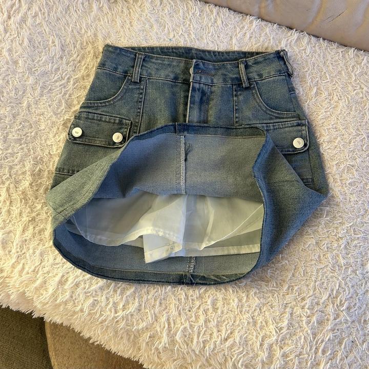 джинсовая юбка