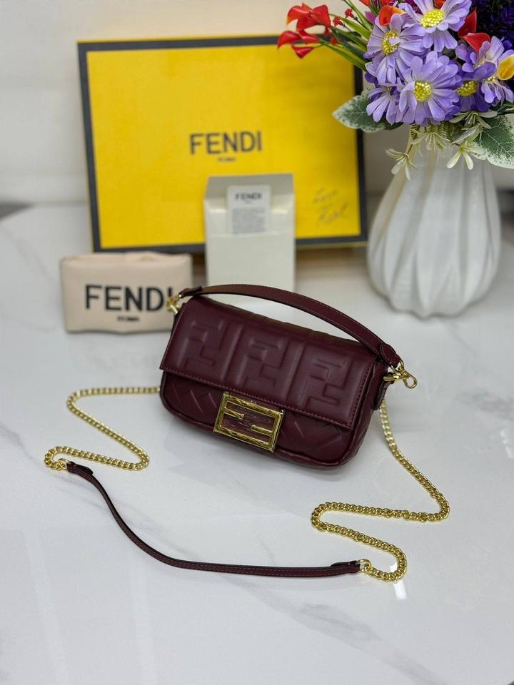 Сумка Fendi натуральная кожа