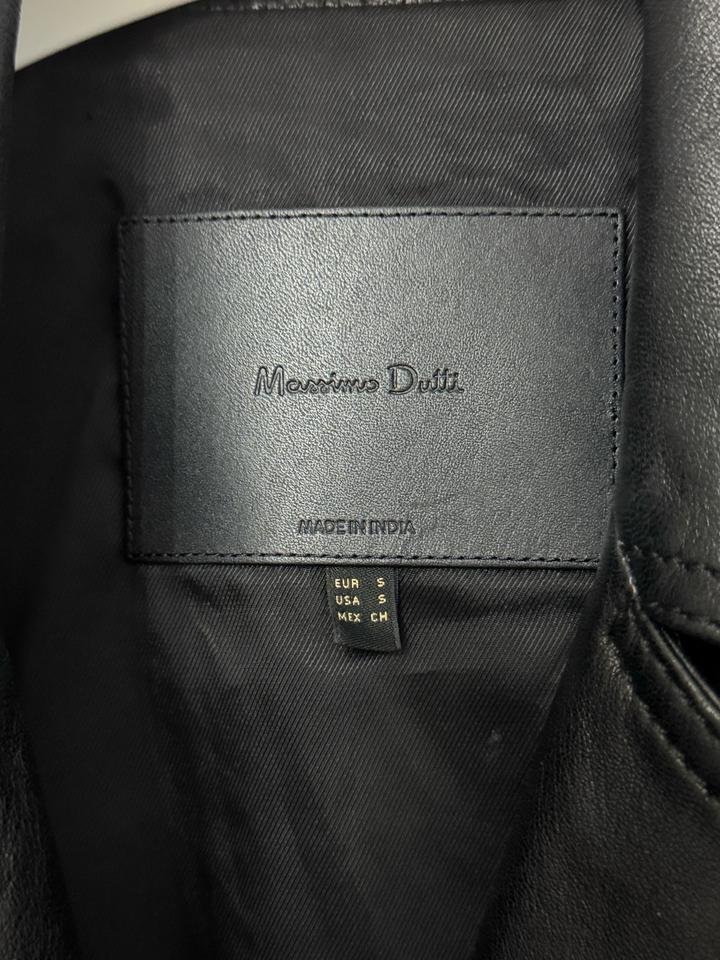 Massimo dutti кожанка