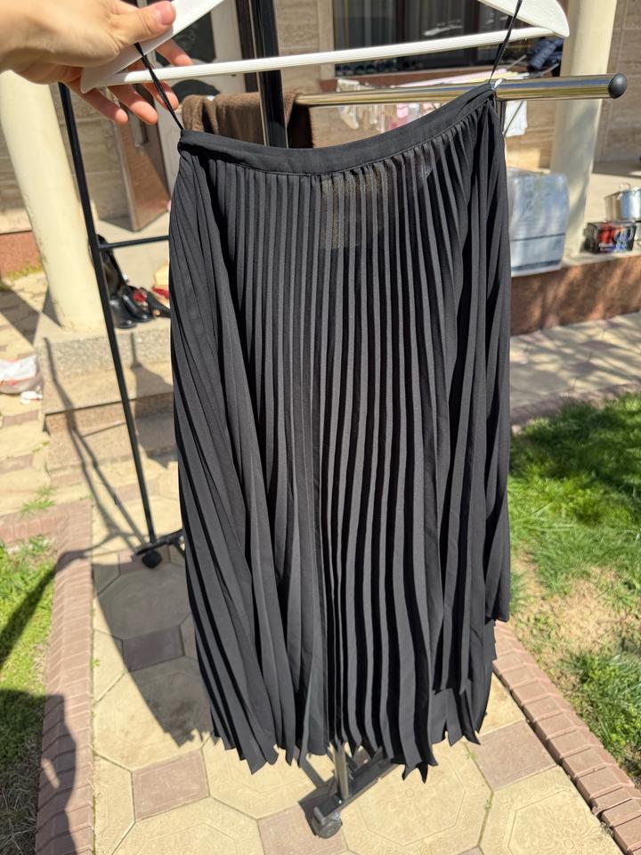 Юбка ассиметричная плиссе