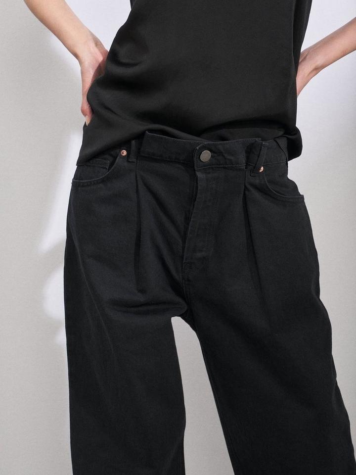 Черные джинсы Raey