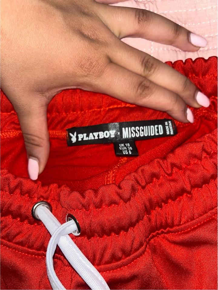 Красные трико PlayboyxMissguided коллаборация