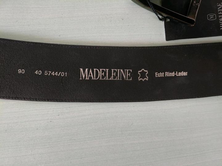 Кожаный ремень немецкого бренда Madeleine