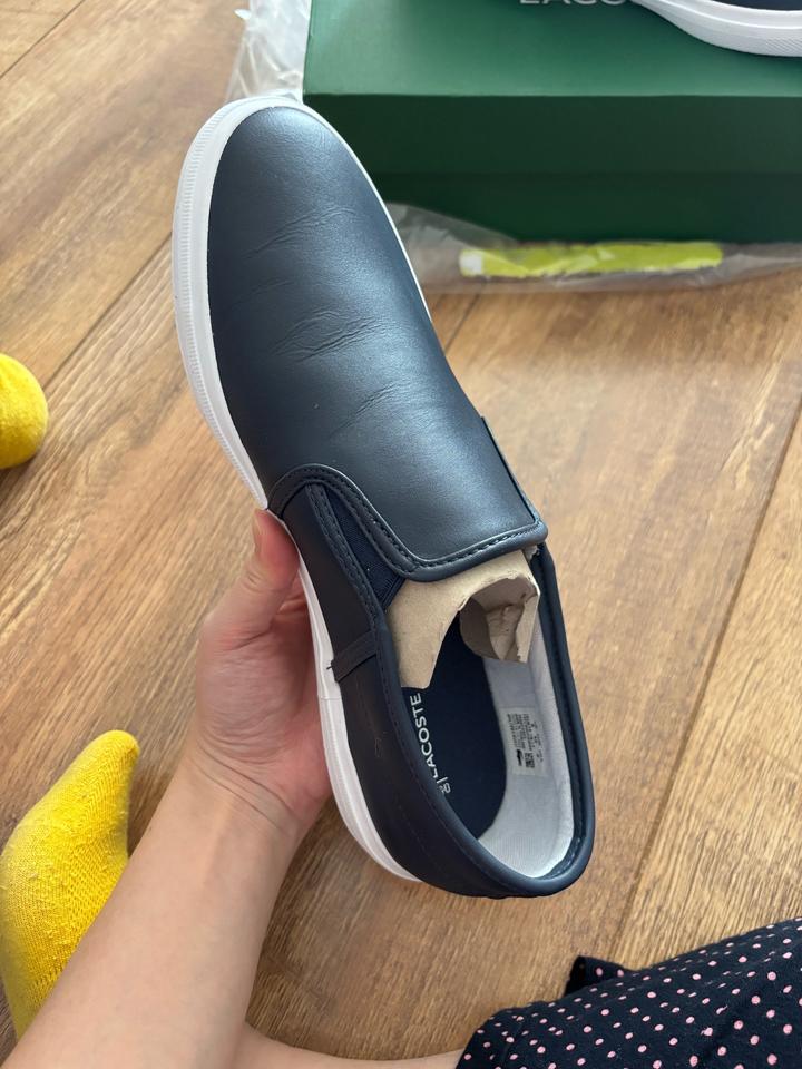 Новые мокасины Lacoste мужские