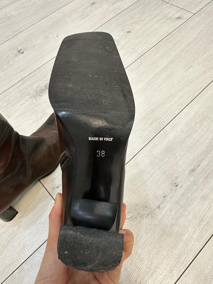 Ботильоны кожа натуральная винтаж