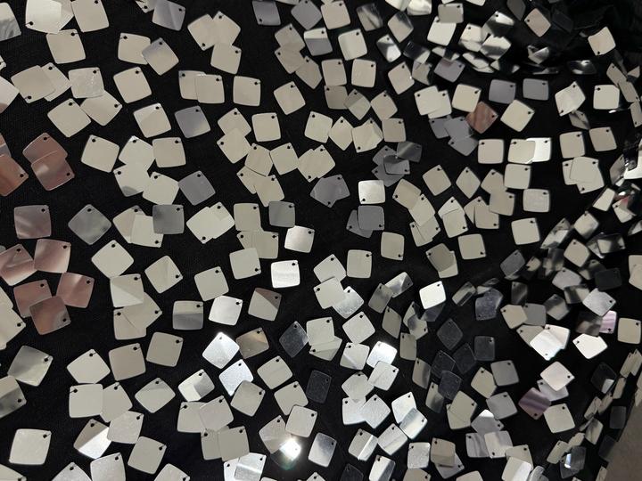 Юбка с пайетками