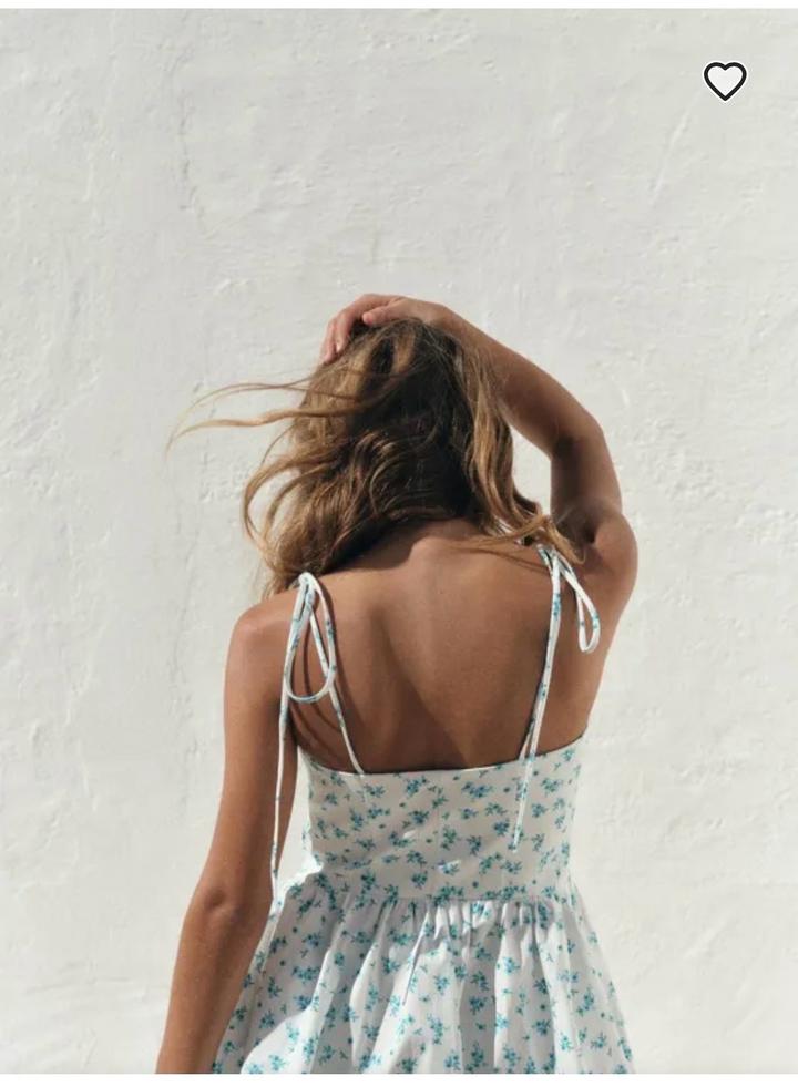 Цветочное платье Zara