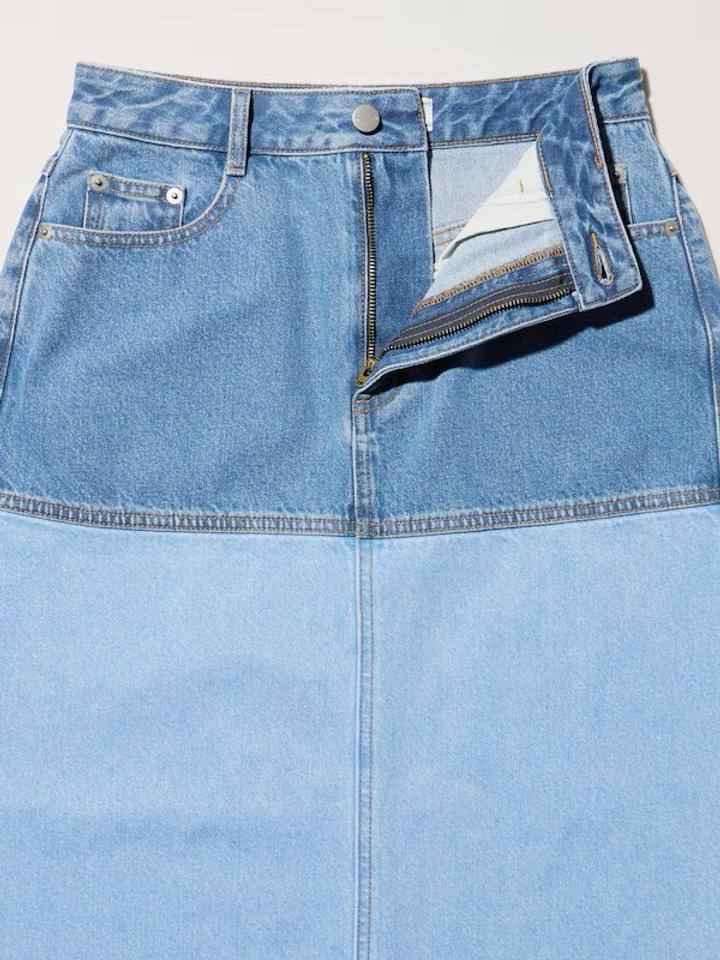 Джинсовая юбка Uniqlo