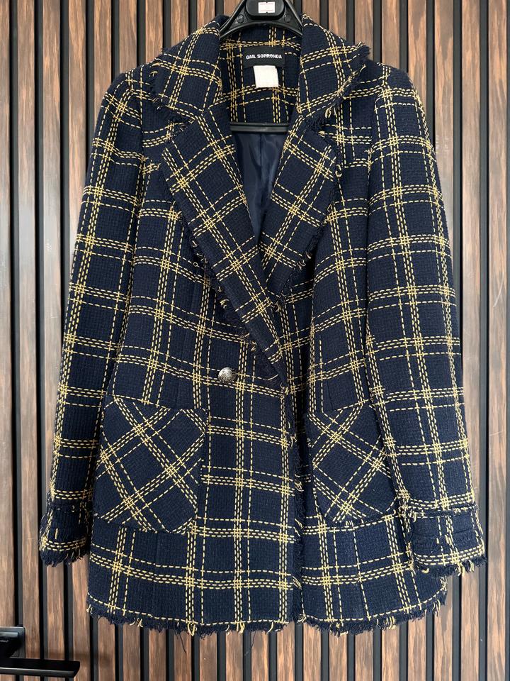 Италиянский твидовый пиджак